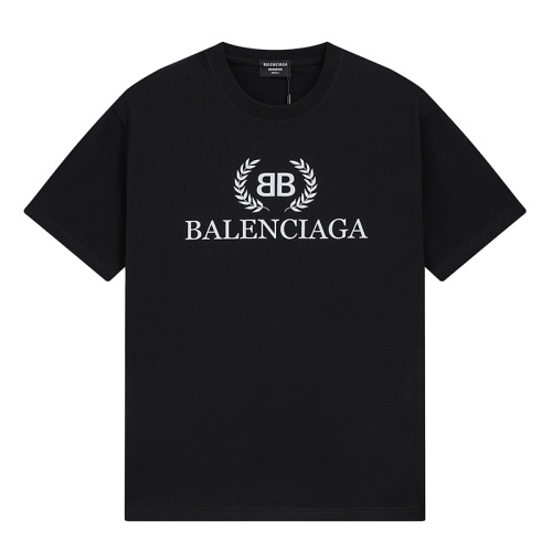 Balenciaga Classic Logo Print Short Sleeve T-Shirt - Premium Quality Cotton