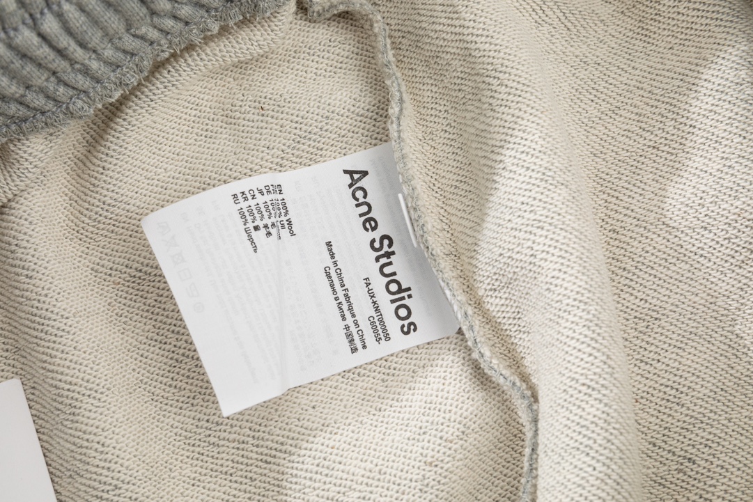 Acne Studios Face AC Smiley Sports Recreational Shorts in Black, Grey, Coffee, Sizes S-XL - 图片 9