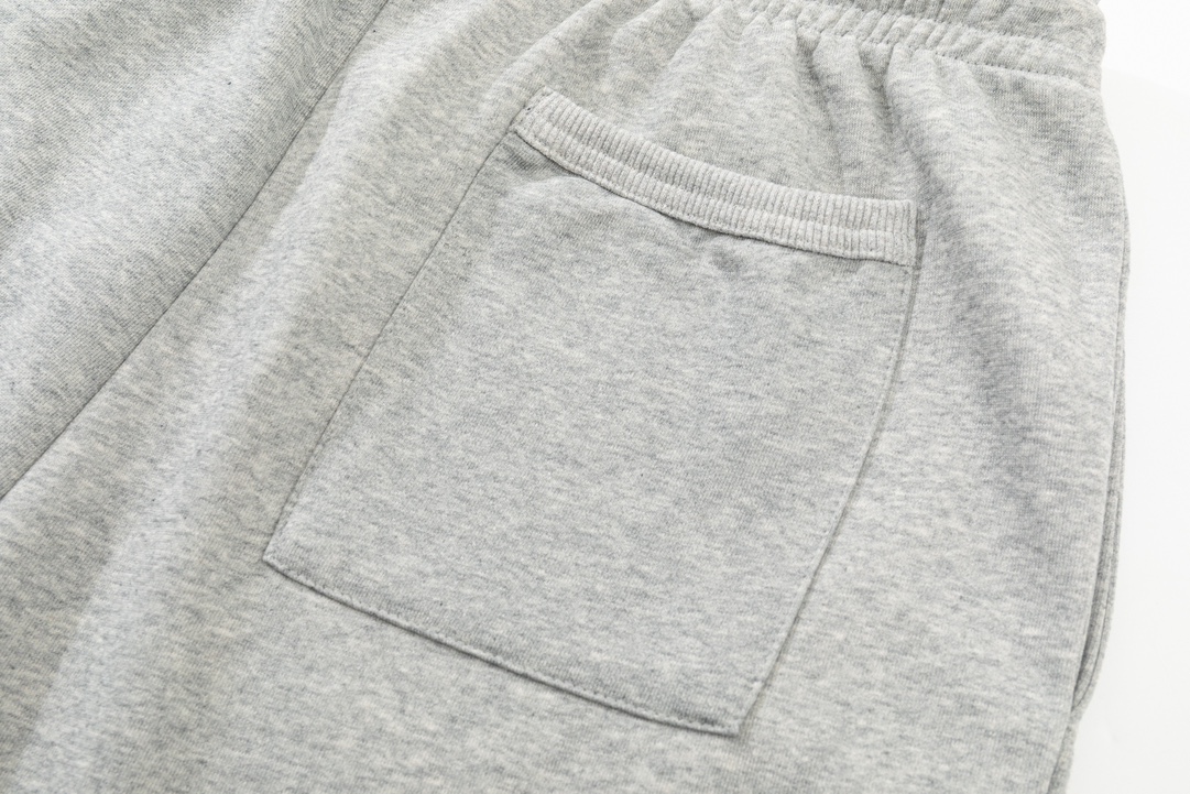 Acne Studios Face AC Smiley Sports Recreational Shorts in Black, Grey, Coffee, Sizes S-XL - 图片 6