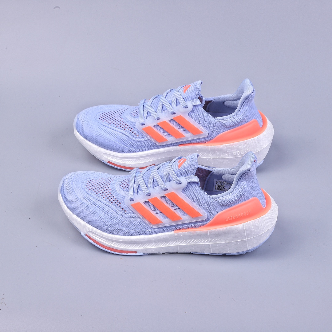 Adidas Ultra Boost Light 23 HQ6347 New UB9.0 light bounce thick bottom popcorn running shoes