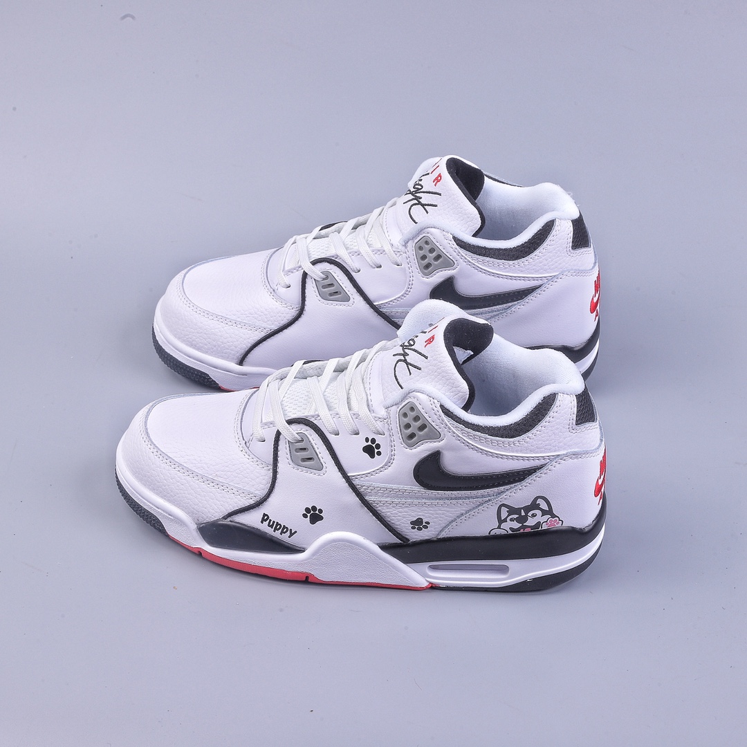 240 Nike Air Flight 89 男子运动鞋 小狗 AJ4兄弟款系列篮球鞋 DB5918-100