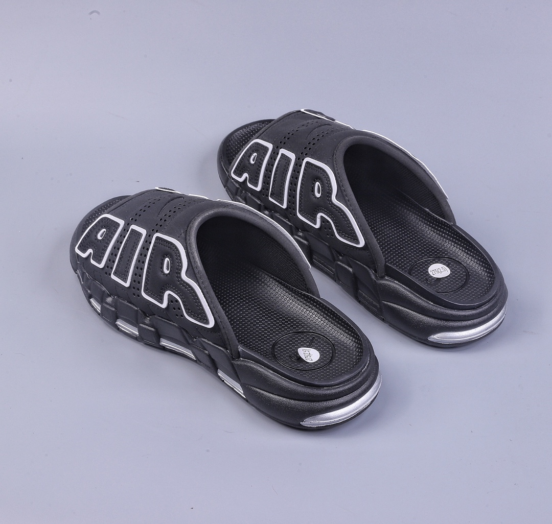 180 Nike AIR MORE Uptempo Slide皮蓬拖鞋 DV2132-001