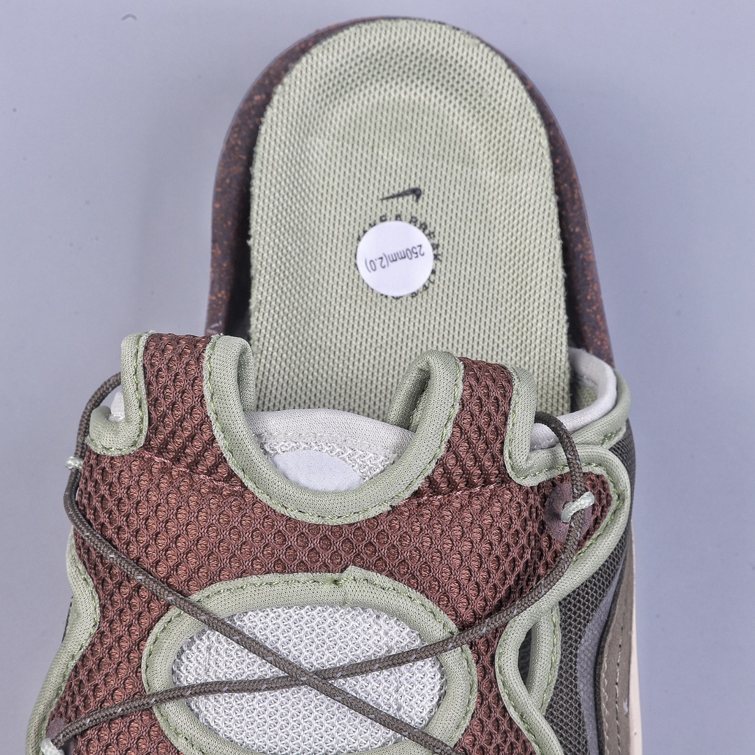 200 Nike Offline 2.0 Slide”Grey/Mint”离线2.0系列机能可调节休闲运动沙滩凉拖鞋 CZ0332-001