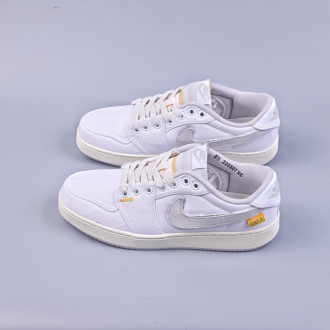 220 Uion LA x Air Jordan AJ1 KO Low 低帮复古篮球鞋  DO8912-101