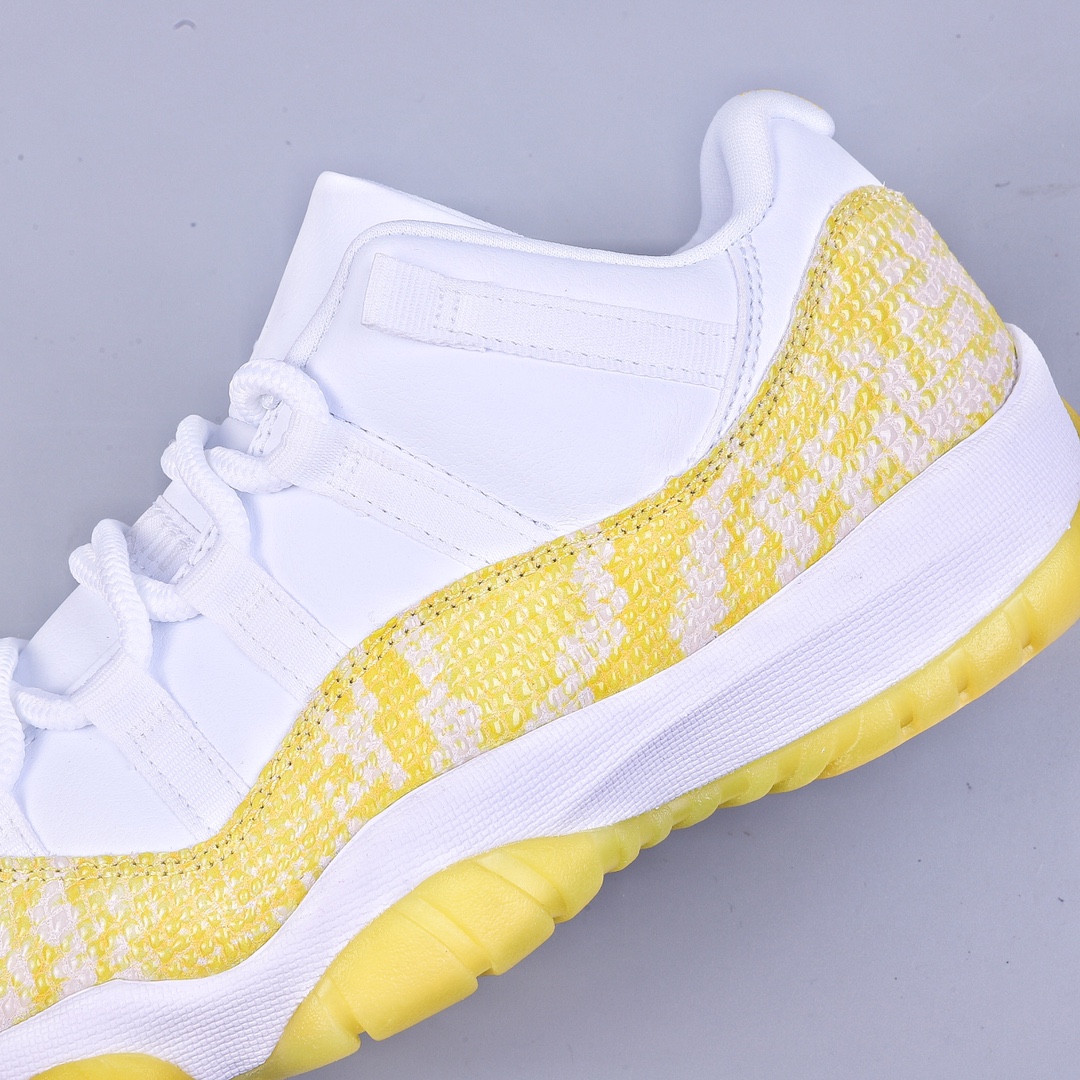 380 K Air Jordan 11 Retro Low ”黄蛇” AH7860-107