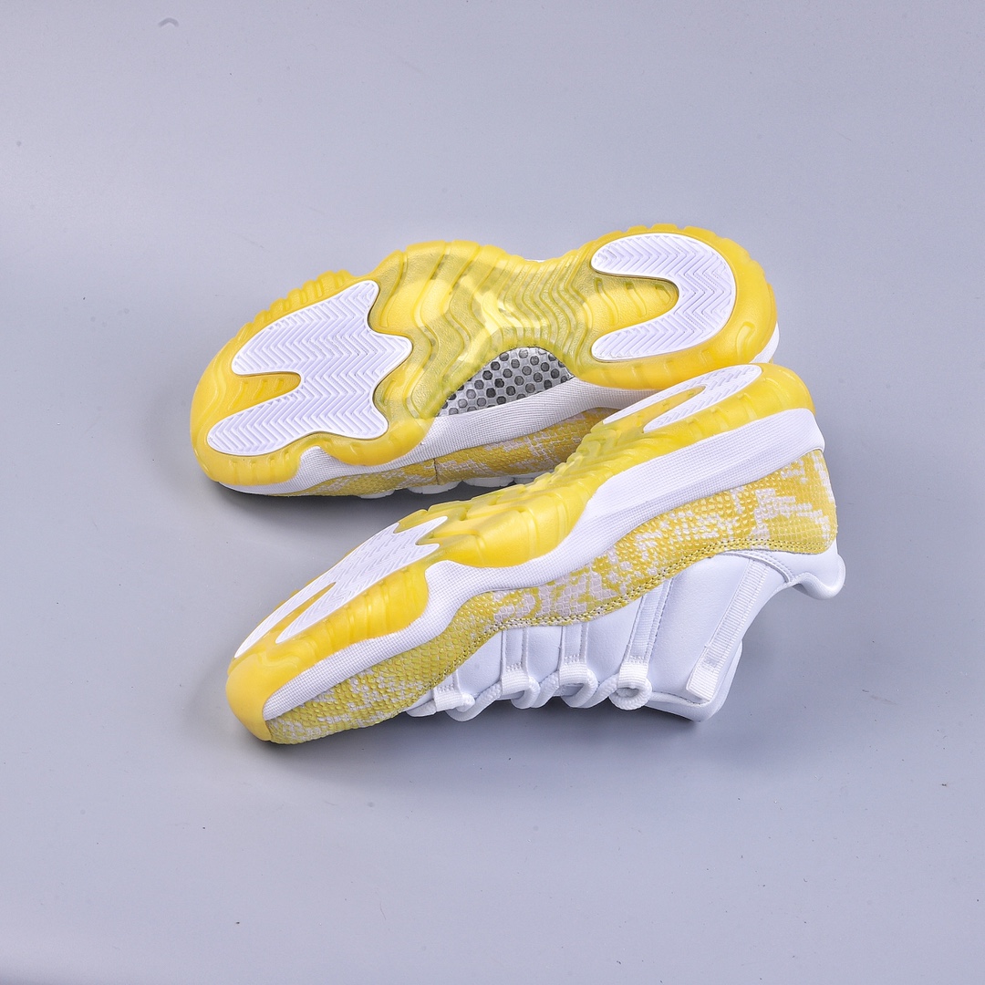 380 K Air Jordan 11 Retro Low ”黄蛇” AH7860-107