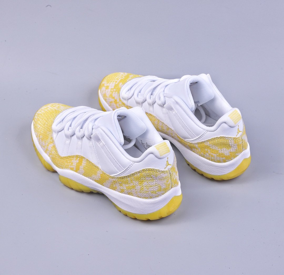 380 K Air Jordan 11 Retro Low ”黄蛇” AH7860-107
