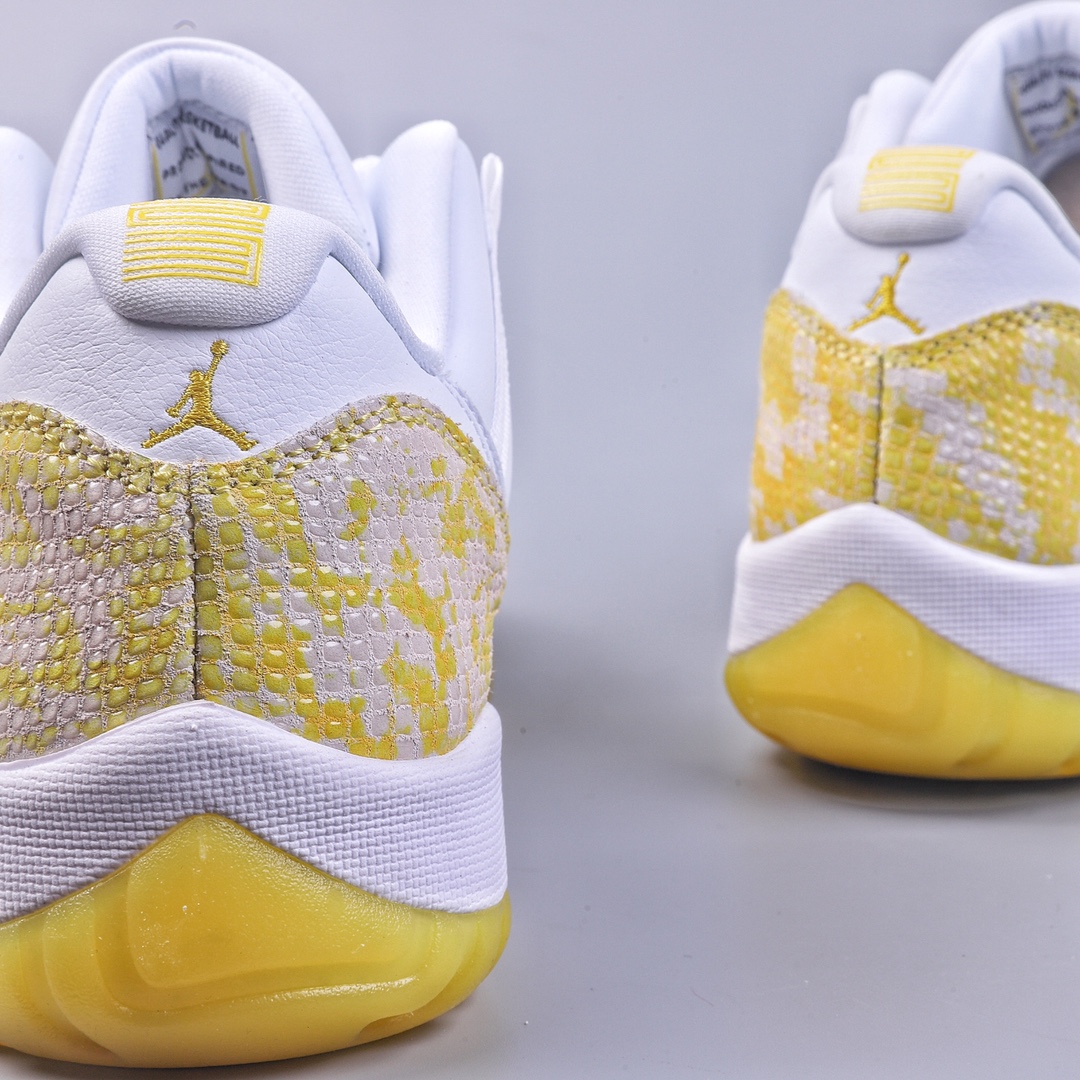 380 K Air Jordan 11 Retro Low ”黄蛇” AH7860-107