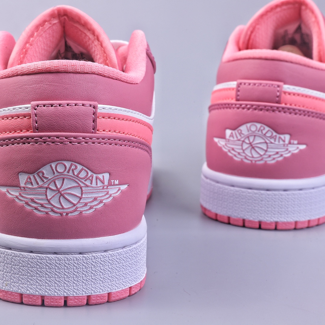 200 K Air Jordan 1 Low 粉白  553560-616