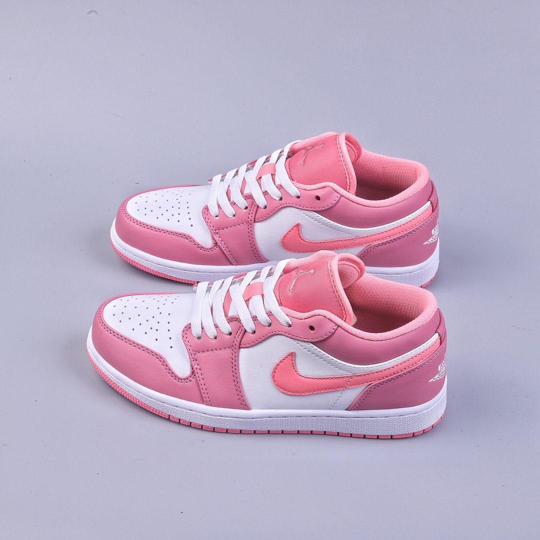 200 K Air Jordan 1 Low 粉白  553560-616