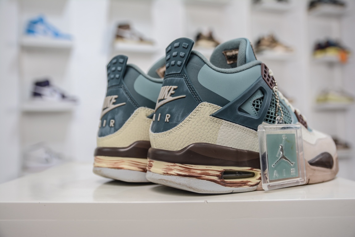 Super cost-effective Air Jordan 4 Snorlax Custom Star Kirby AJ4-KNCW