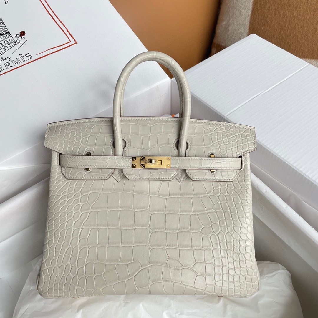 Hermes Birkin Bags Handbags White Gold Hardware
