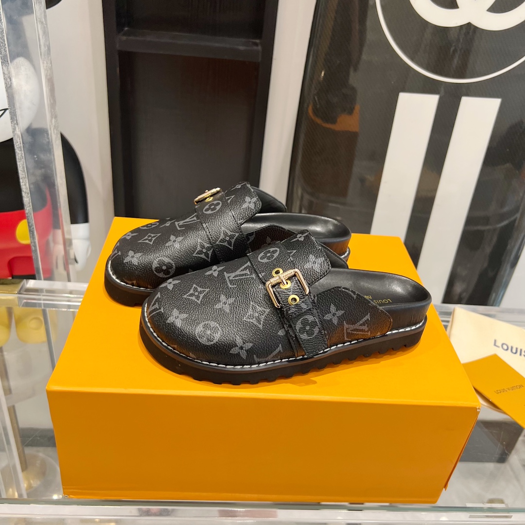 Louis Vuitton Lv包头拖鞋