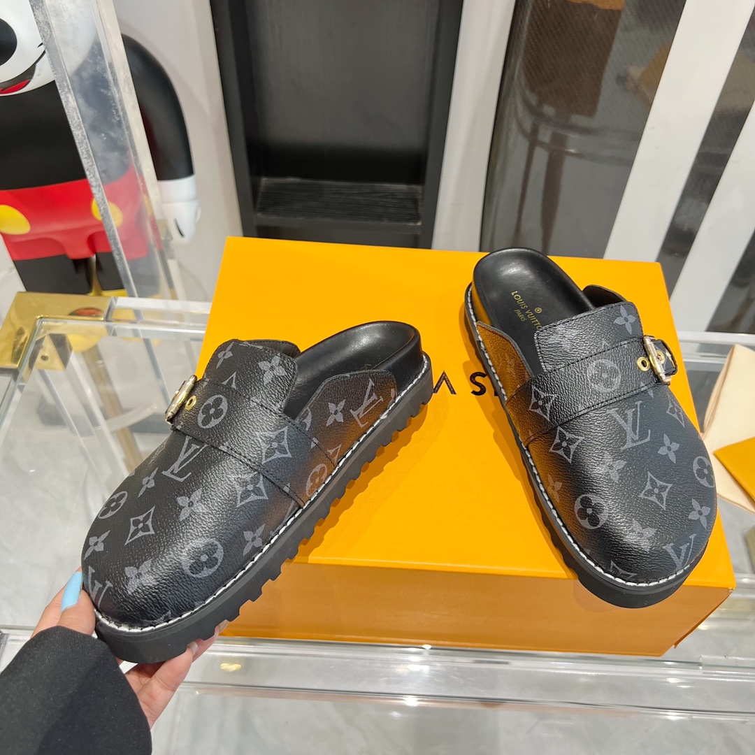 Louis Vuitton Lv包头拖鞋