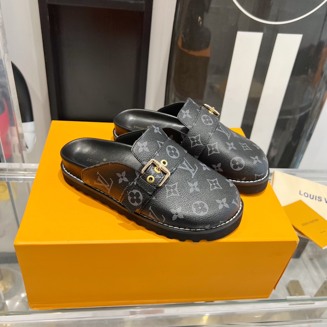 Louis Vuitton Lv包头拖鞋