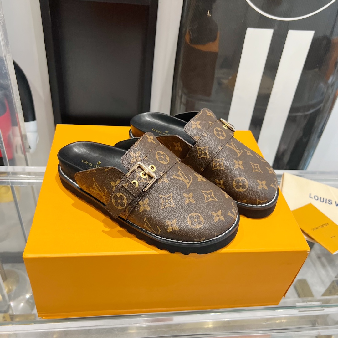 Louis Vuitton Lv包头拖鞋