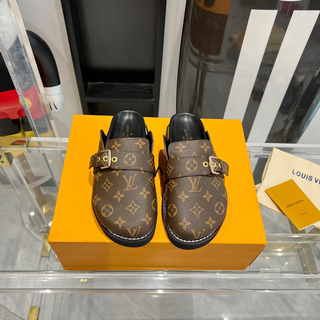 Louis Vuitton Lv包头拖鞋