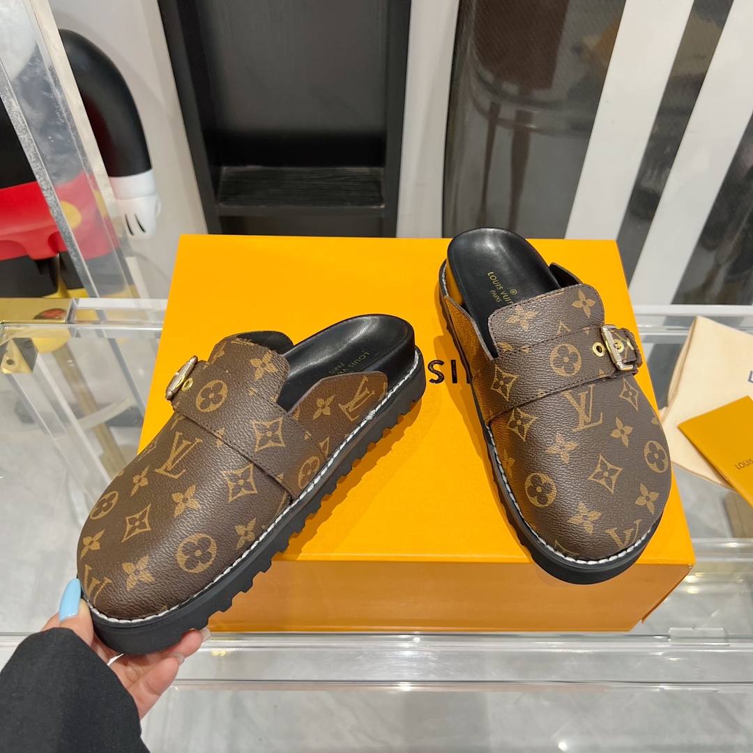 Louis Vuitton Lv包头拖鞋