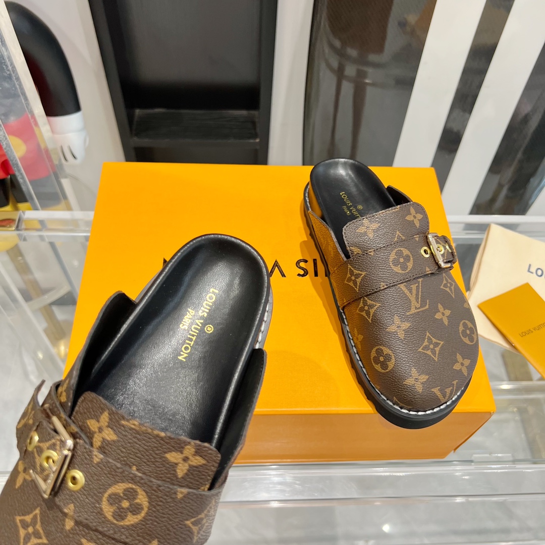 Louis Vuitton Lv包头拖鞋