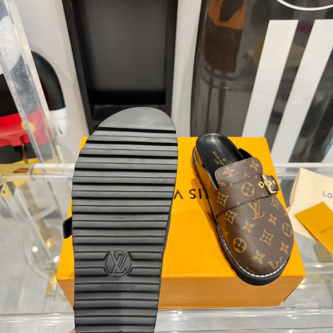 Louis Vuitton Lv包头拖鞋