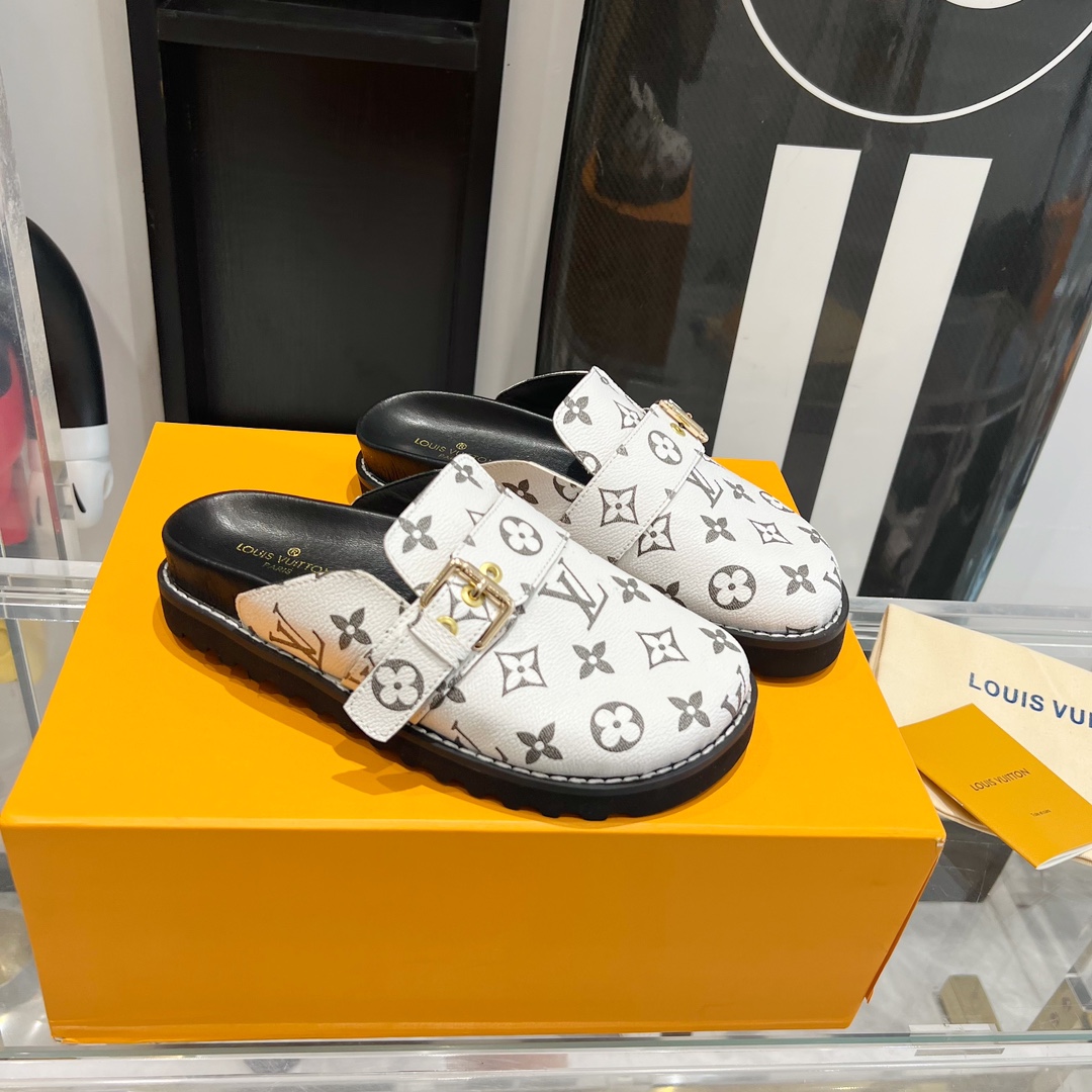 Louis Vuitton Lv包头拖鞋