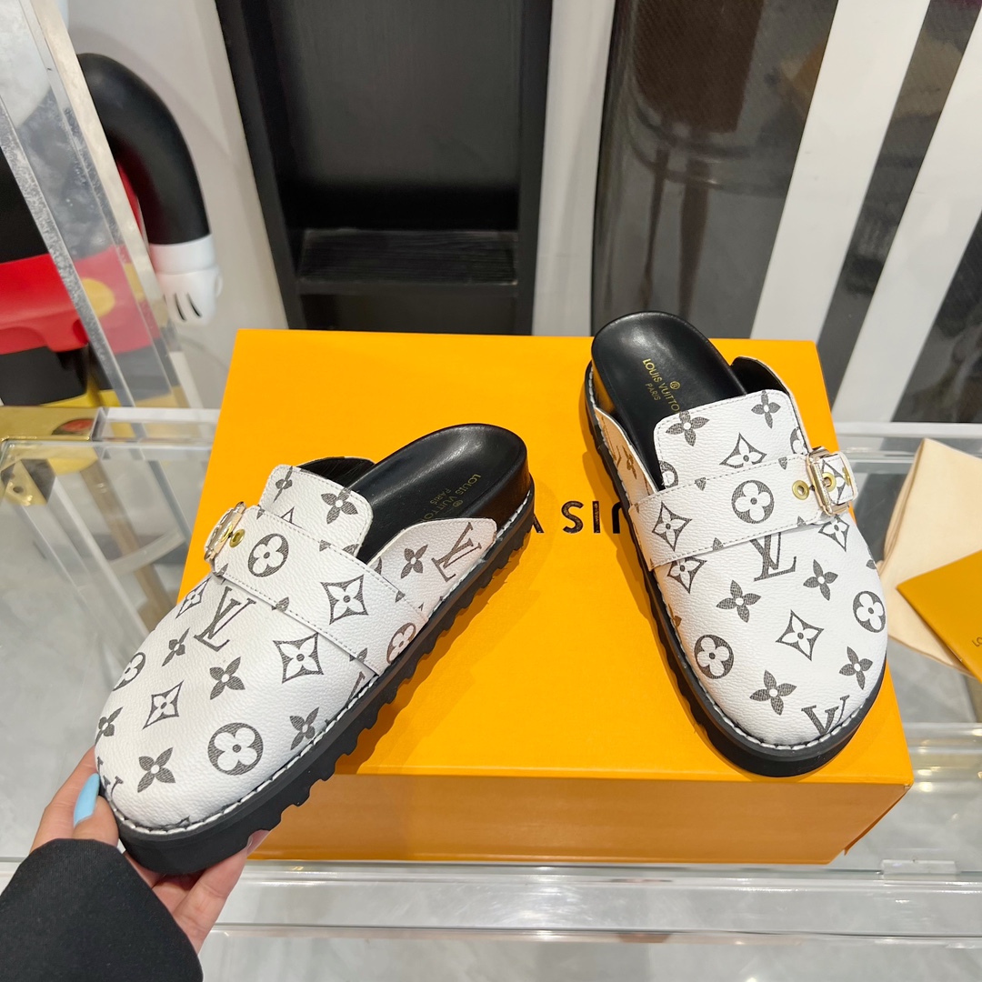 Louis Vuitton Lv包头拖鞋
