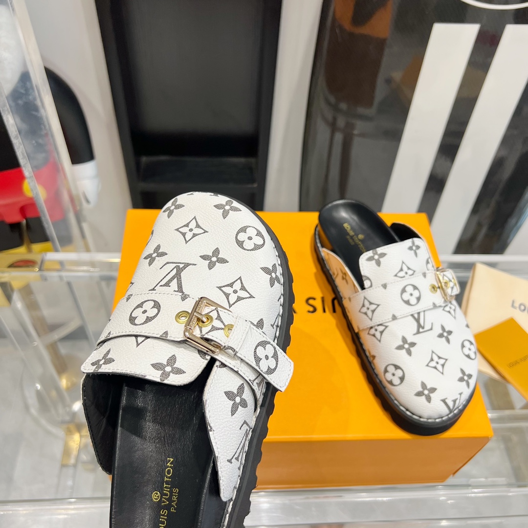 Louis Vuitton Lv包头拖鞋
