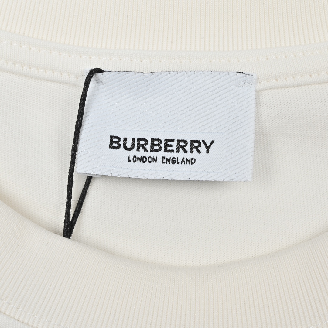 160 BURBERRY/巴宝莉BBR经典TB限定胸口LOGO短袖