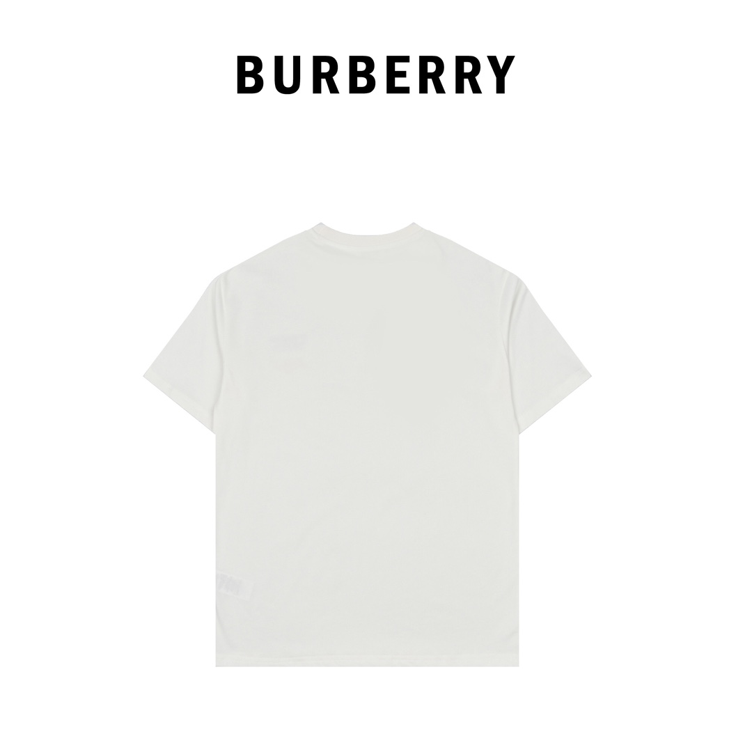 160 BURBERRY/巴宝莉BBR经典TB限定胸口LOGO短袖
