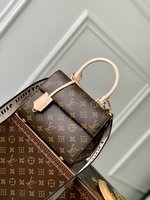Louis Vuitton LV Cluny Bags Handbags Best Fake
 Black Mini M46055