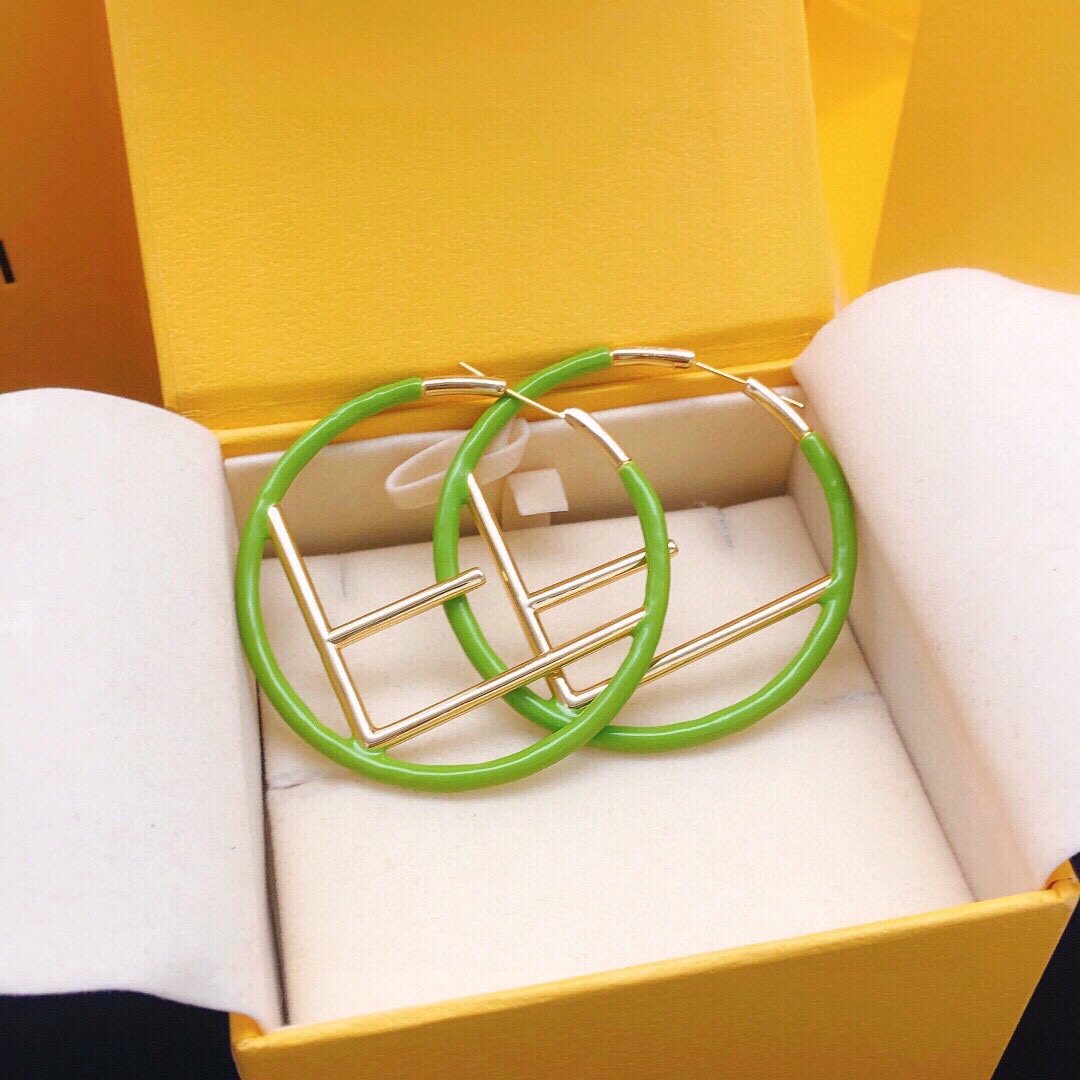 p265 FDD 0030 A luminous green gold combination of the Findy earrings - 图片 8