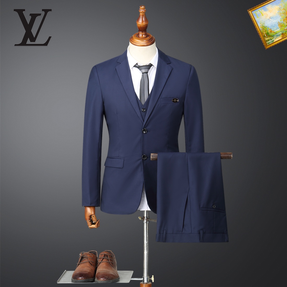 Best Site For Replica Louis Vuitton Clothing Coats & Jackets Two Piece Outfits & Matching Sets 2023 AAA Replica Customize Men Cotton Fashion Casual