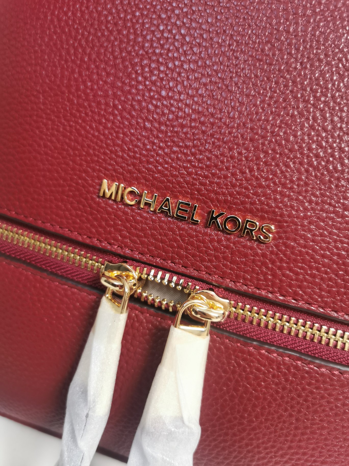 Michael Kors Mk纯原双肩背包荔枝纹软牛皮，手感超柔软 配 防尘袋