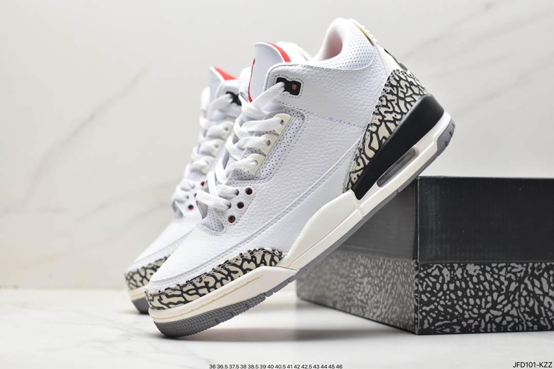 Nike Air Jordan 3 Retro Desert Cement” Michael Jordan AJ3 mid-top basketball shoes DN3707-100