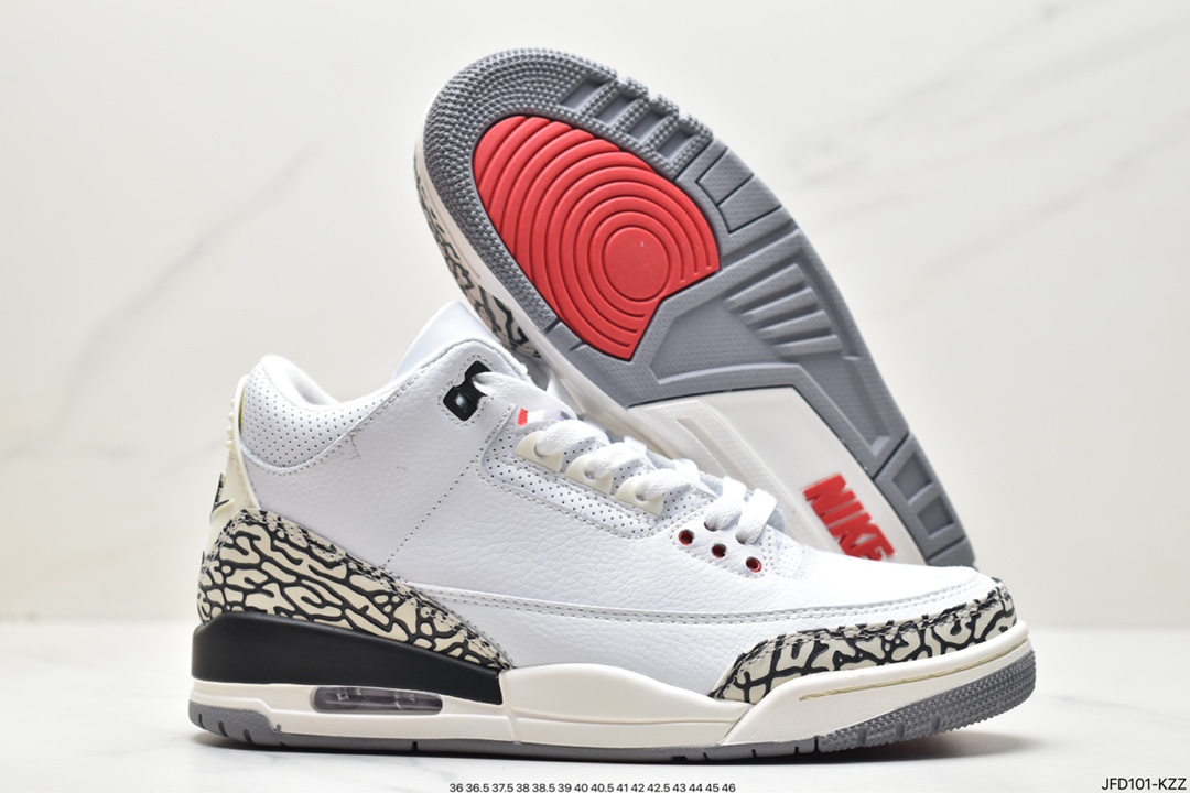 Nike Air Jordan 3 Retro Desert Cement” Michael Jordan AJ3 mid-top basketball shoes DN3707-100