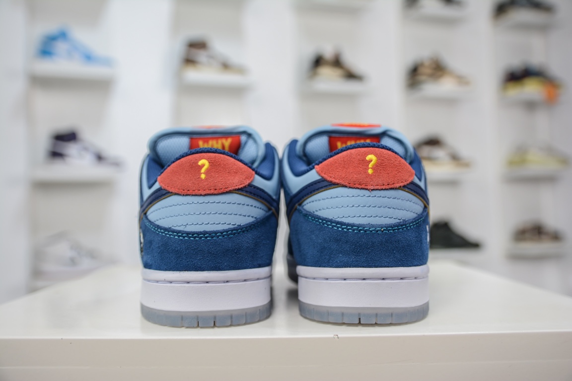 Why So San x Nike SB Dunk Low PRW WSS Blue DX5549-400