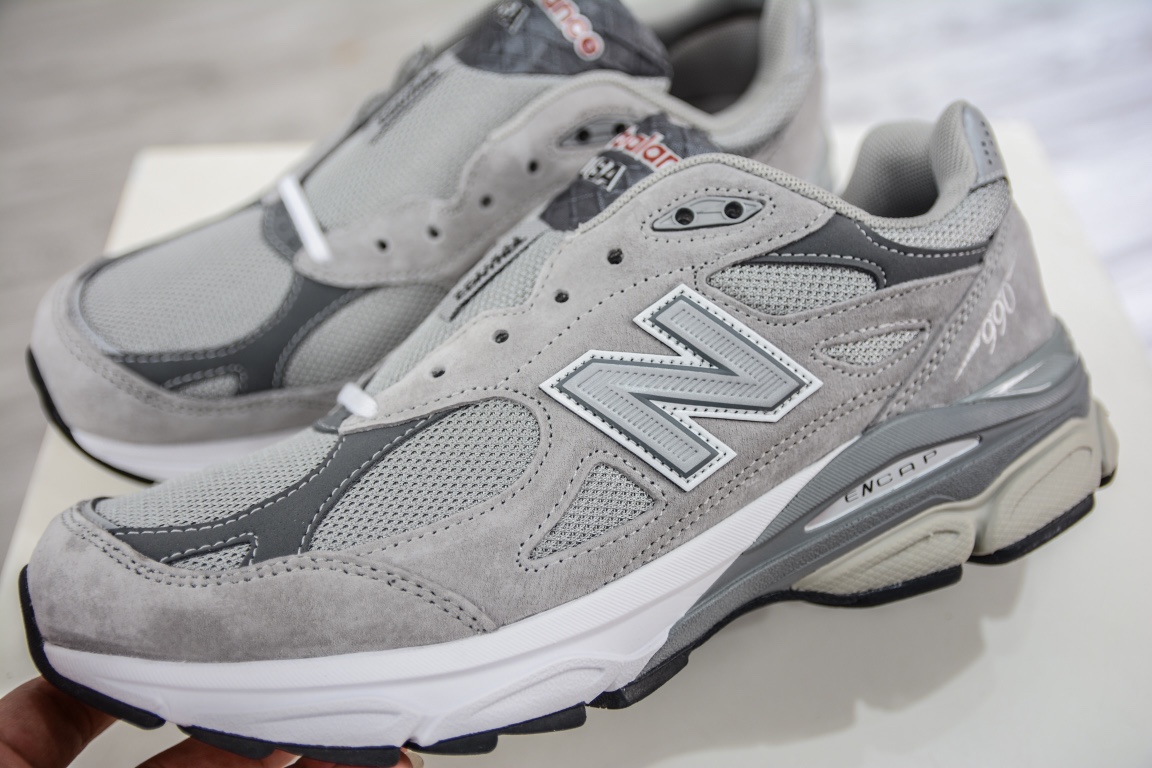 Pure original version New Balance 990 series M990GY3 retro casual running shoes
