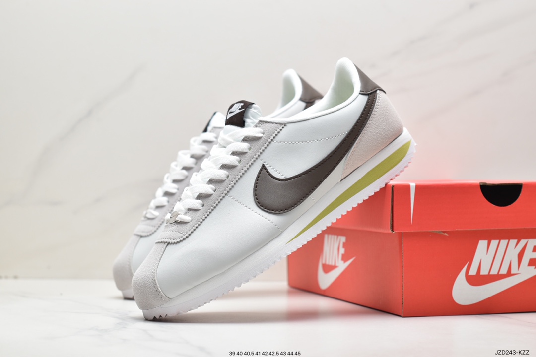 Nike Classic Cortez Rabbit Year New Color Classic Forrest Gump Casual Running Shoes FD0398-133