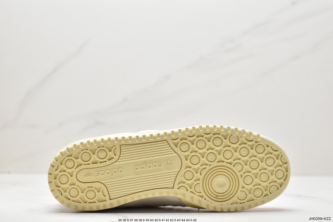 Adidas Originals Forum 84 Low Rome series Velcro low-top sneakers FZ6296