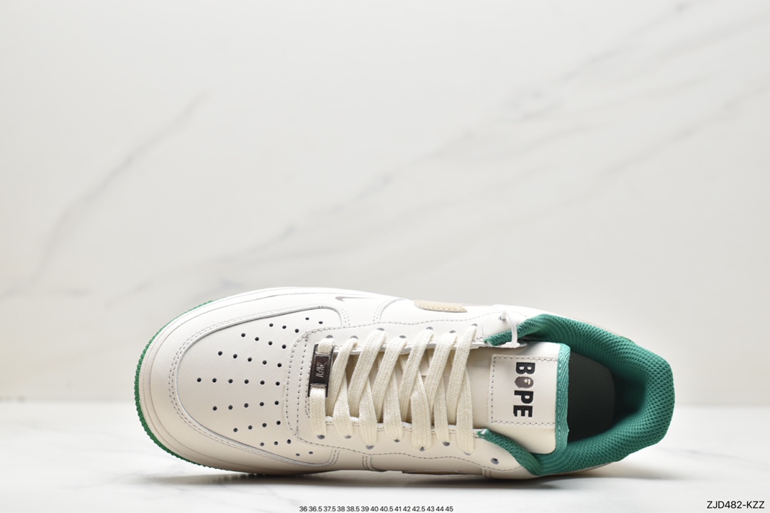 Air Force 1 '07 Low LV White Zong Green HX123-007