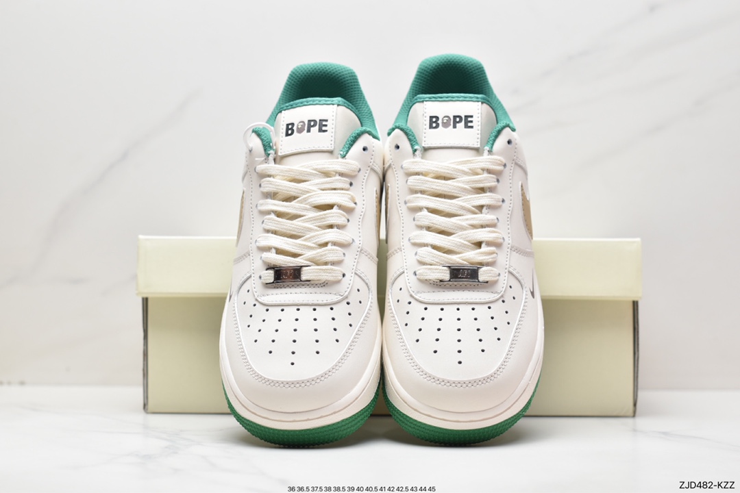 Air Force 1 '07 Low LV White Zong Green HX123-007