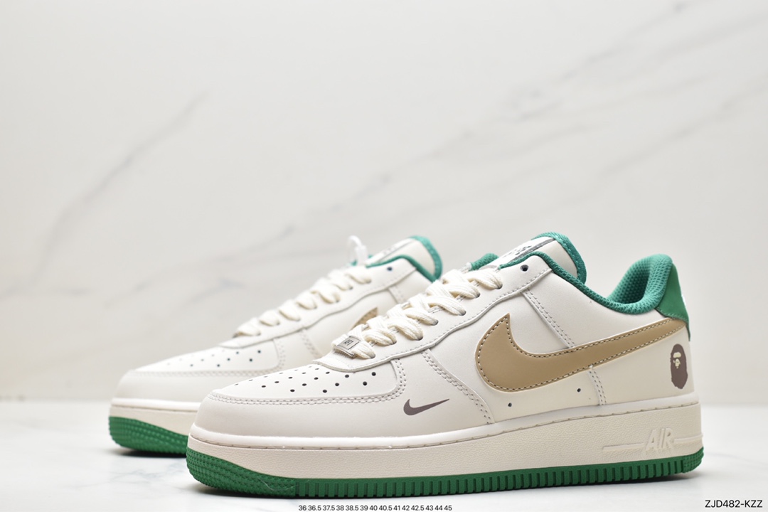 Air Force 1 '07 Low LV White Zong Green HX123-007