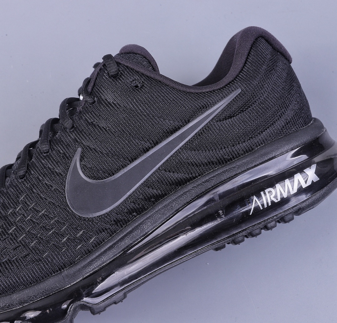 180 Nike Air Max 2017 网面全掌气垫休闲运动百搭慢跑鞋 849559-004