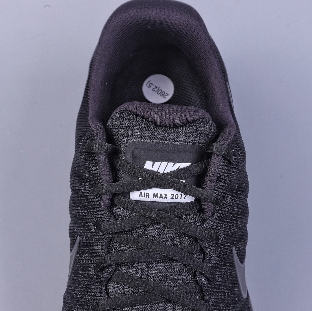180 Nike Air Max 2017 网面全掌气垫休闲运动百搭慢跑鞋 849559-004