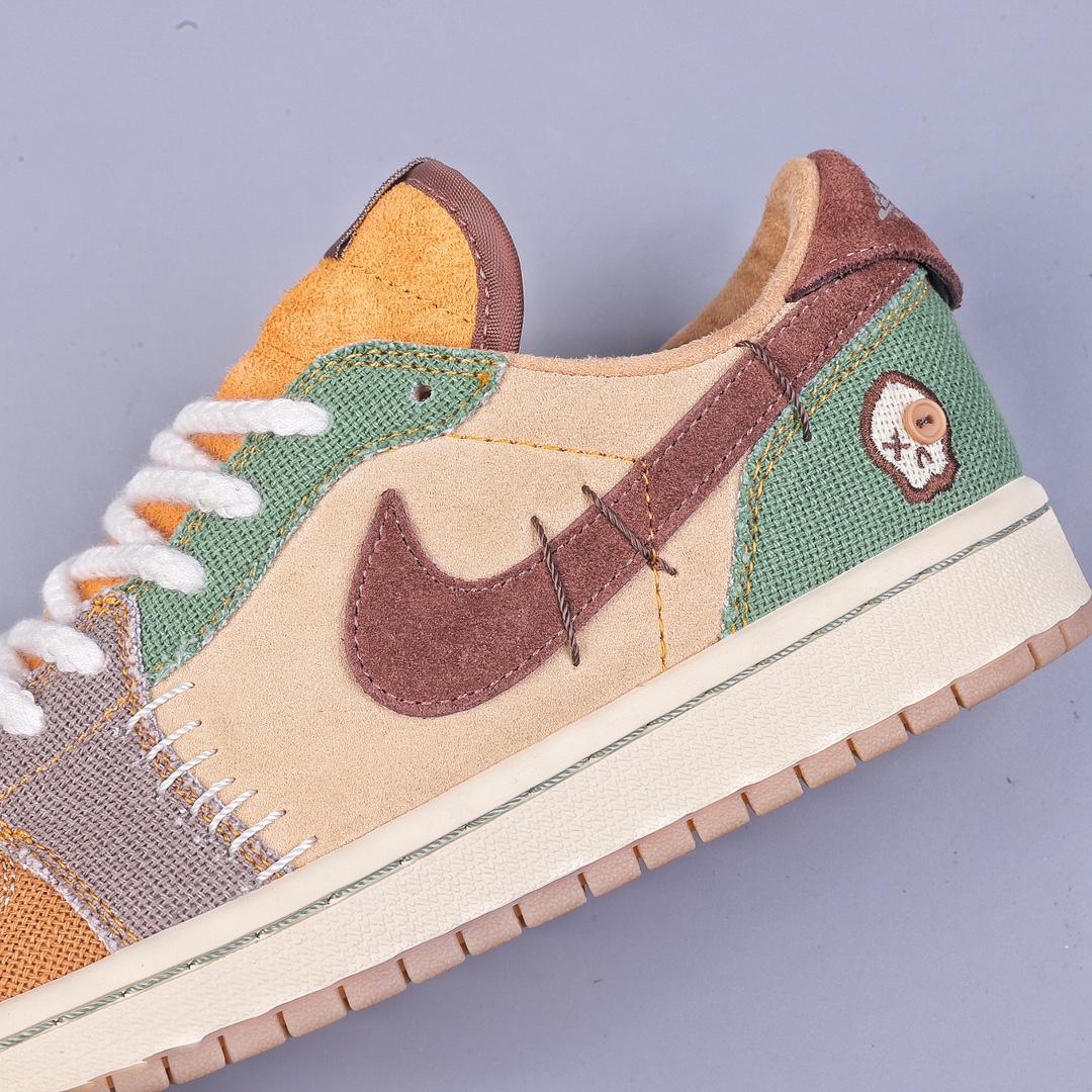 200 Zion Williamson x Air Jordan 1 Low 联名巫毒棕色官方同步新色 DZ7292-200