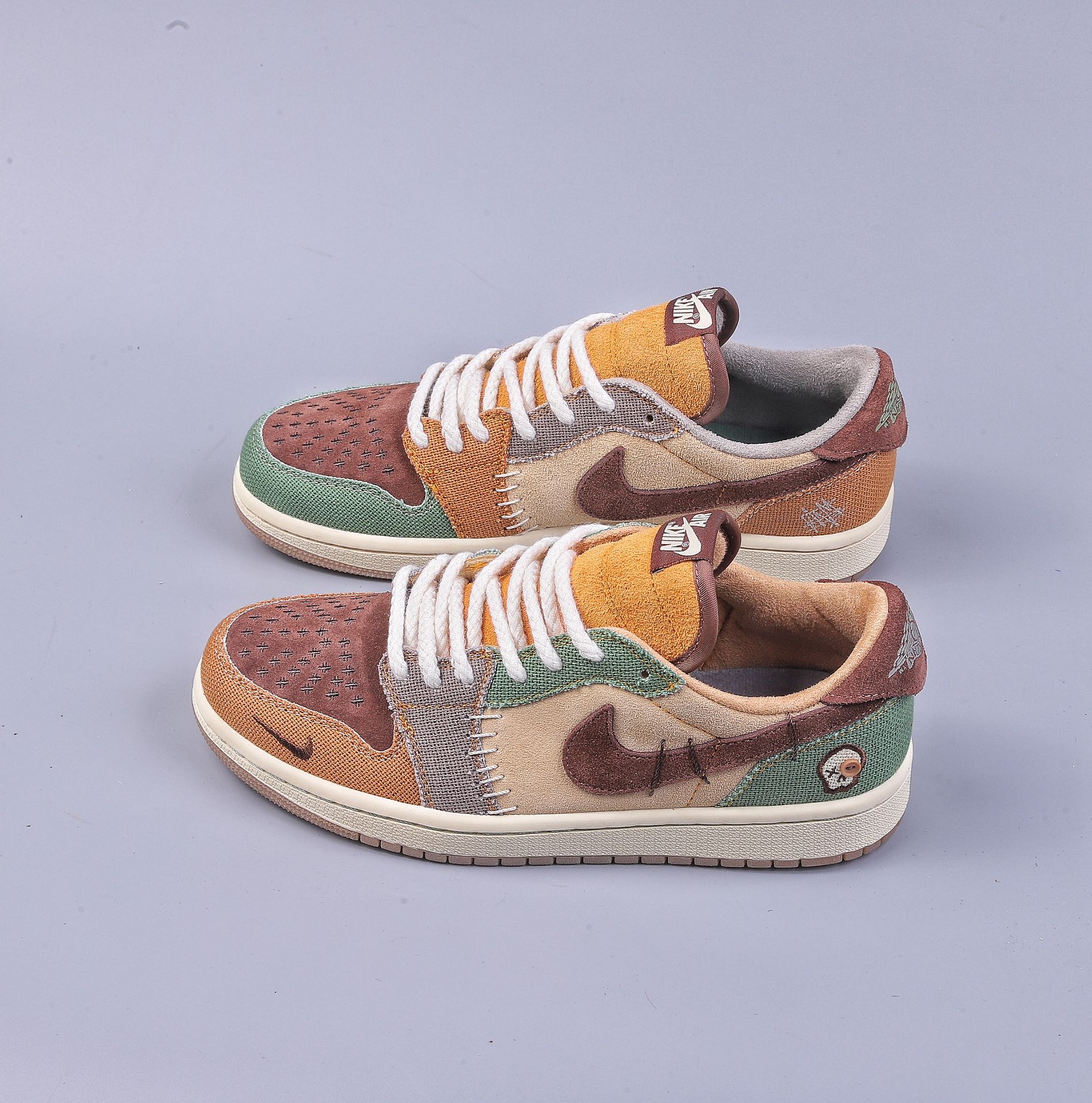 200 Zion Williamson x Air Jordan 1 Low 联名巫毒棕色官方同步新色 DZ7292-200