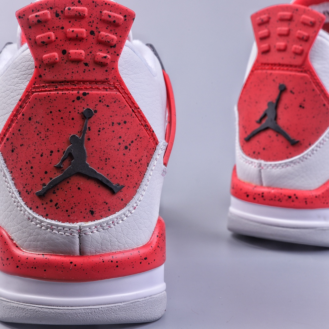 220 AJ4 Air Jordan 4 Retro ” Infrared ” 红水泥 AJ4乔4 男子文化篮球鞋 DH6927-161