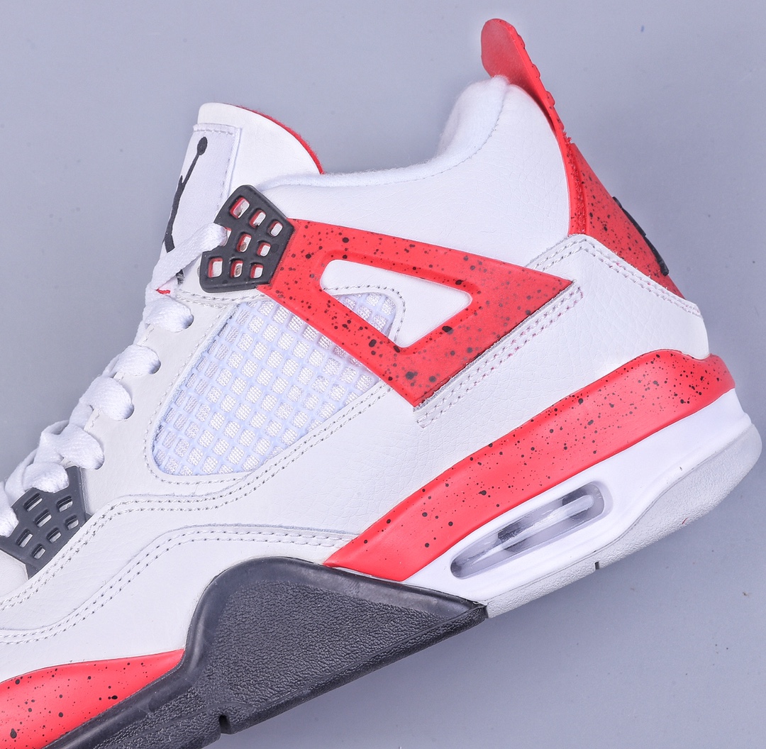 220 AJ4 Air Jordan 4 Retro ” Infrared ” 红水泥 AJ4乔4 男子文化篮球鞋 DH6927-161