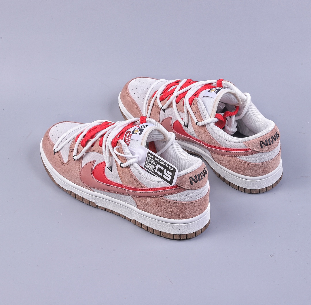 220 CS Nike SB Dunk Low ”85” 卡其红双勾 SB低帮运动休闲板鞋 DO9457-130