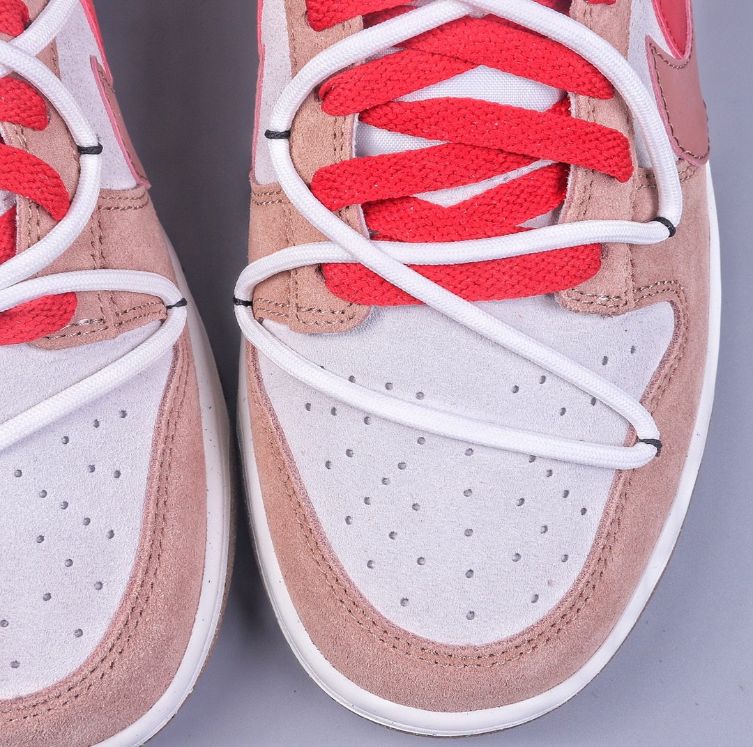 220 CS Nike SB Dunk Low ”85” 卡其红双勾 SB低帮运动休闲板鞋 DO9457-130